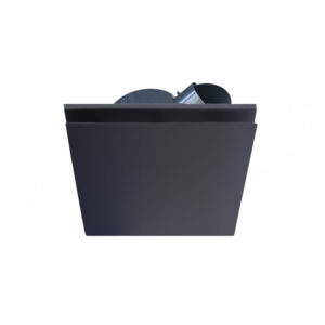Ventair Airbus 250 Square Exhaust Fan with High Airflow in Black