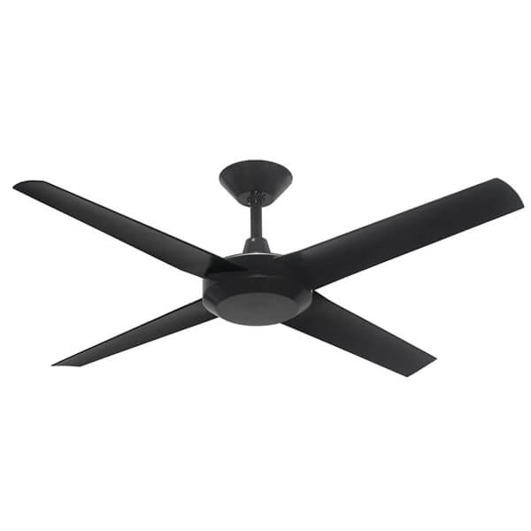 black 52 inch concept ceiling fan hunter pacific
