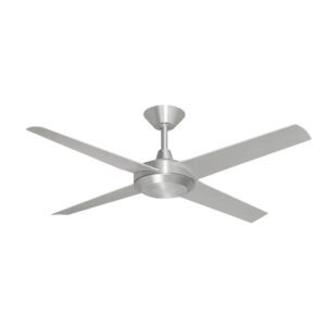 Hunter Pacific Concept AC Ceiling Fan - Brushed Aluminium with Silver Blades 52