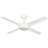 Hunter Pacific Concept AC Ceiling Fan with LED Light - White 52