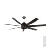 Eglo Tourbillion DC Ceiling Fan with Remote - Black 80