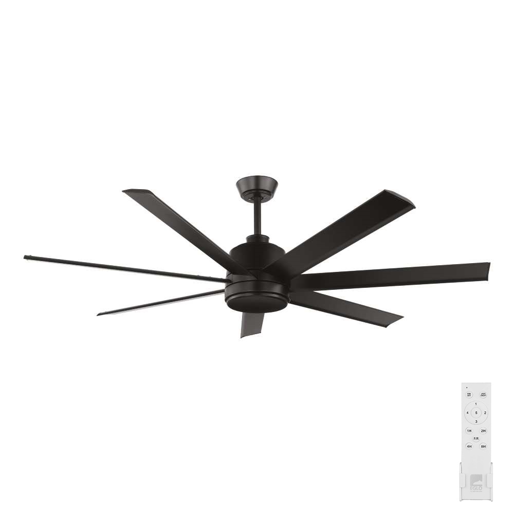 Eglo Tourbillion DC Ceiling Fan with Remote - Black 80" - main
