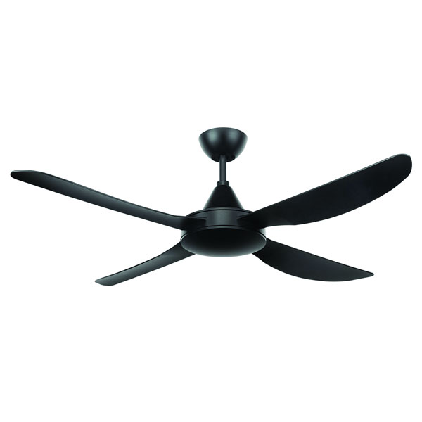 Brilliant Vector Ceiling Fan In Black 52 Universal Fans Australia