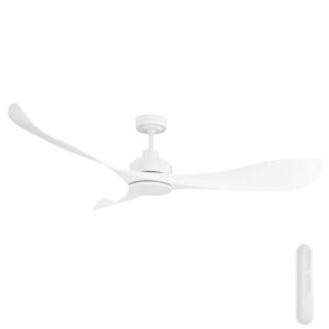 Mercator Eagle V2 DC Ceiling Fan with Remote - White 56