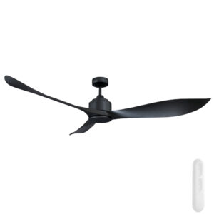 Mercator Eagle V2 DC Ceiling Fan with Remote - Black 66