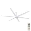 The Big Fan DC v2 Ceiling Fan with Remote Control in White