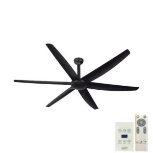 Hunter Pacific The Big Fan v2 DC - Matt Black 106" (Remote & Wall Control)