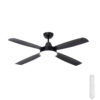 Mercator Nemoi Black DC Ceiling Fan with Light 54