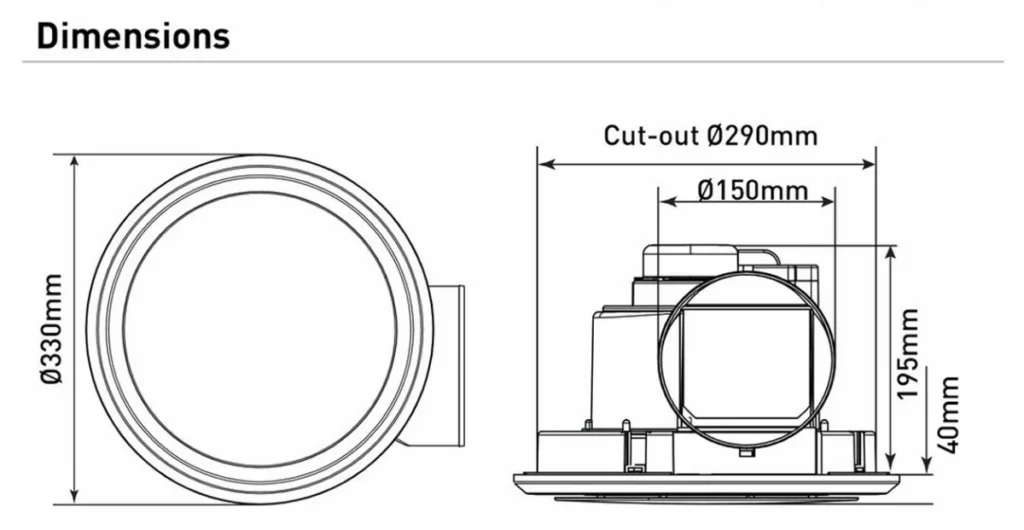 mercator-novaline-2-exhaust-fan-round-290-dimensions