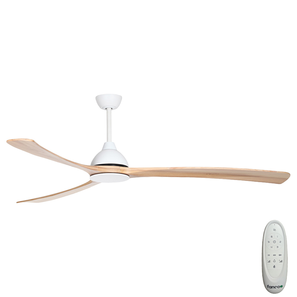 fanco-sanctuary-dc-ceiling-fan-with-remote-white-with-natural-blades-86-inch