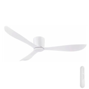 Mercator Instinct DC Ceiling Fan with Remote - White 54