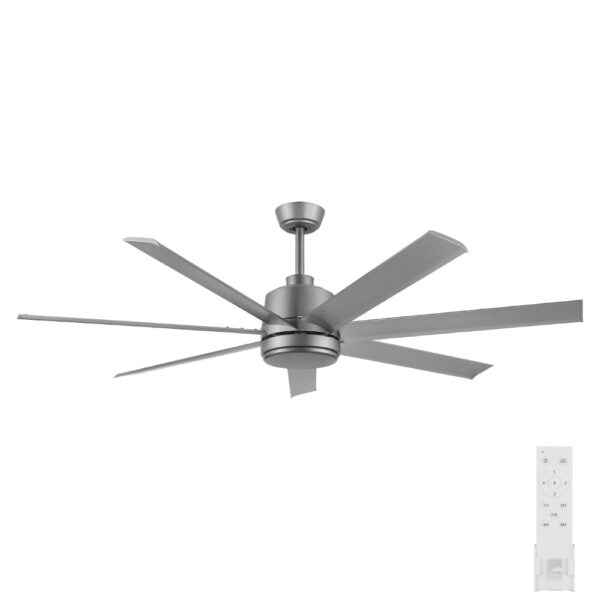 eglo tourbillion ceiling fan with remote in titanium 60 inches