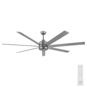 Eglo Tourbillion DC Ceiling Fan with Remote - Titanium 80