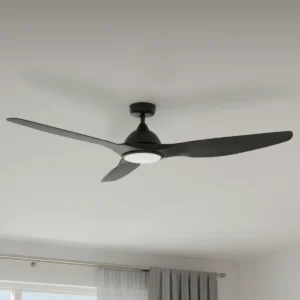 fanco-horizon-dc-64-inch-ceiling-fan-black-with-led-light-indoor-close-up-insitu