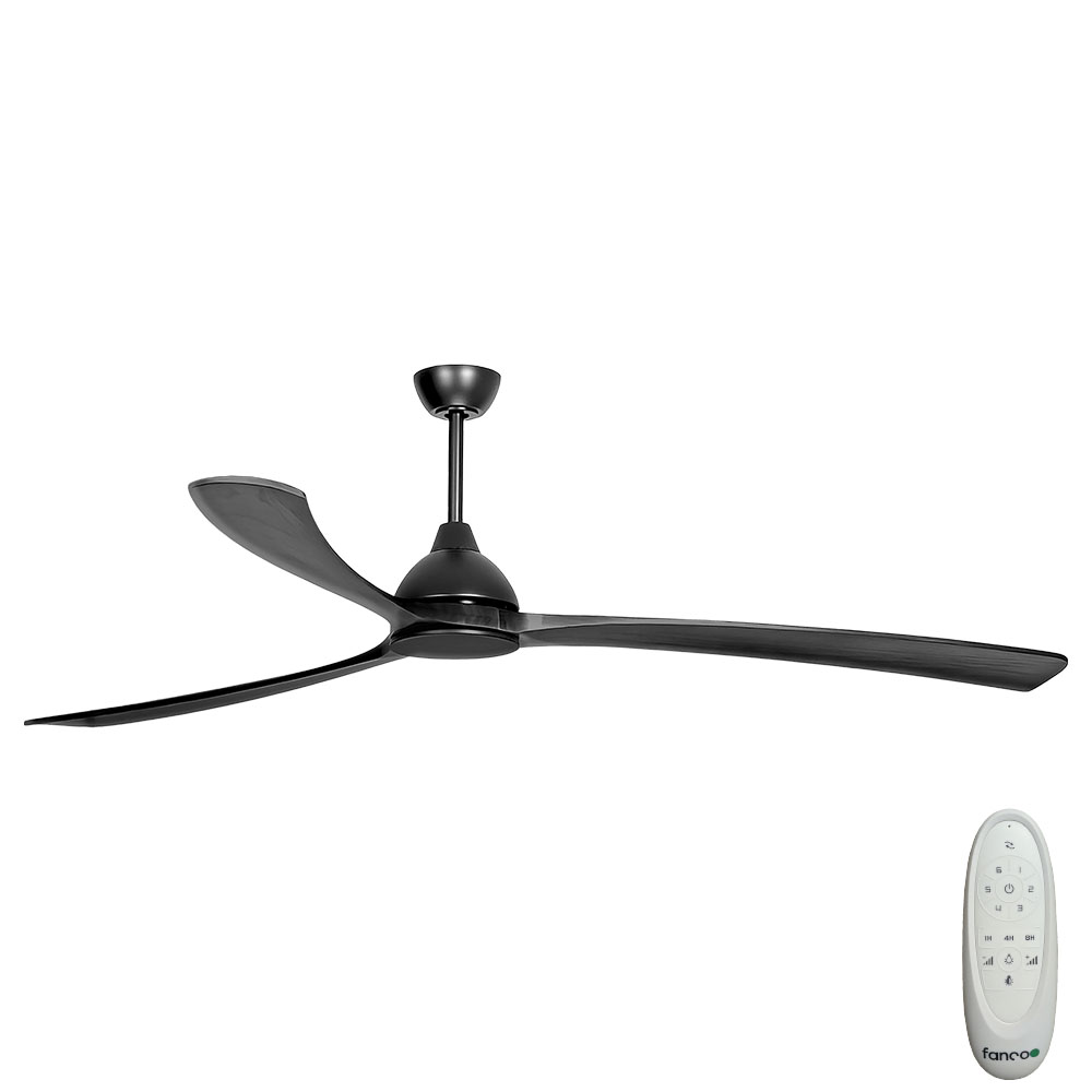 fanco-sanctuary-dc-ceiling-fan-with-remote-black-86-inch