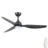 Eco Style ceiling fan black led
