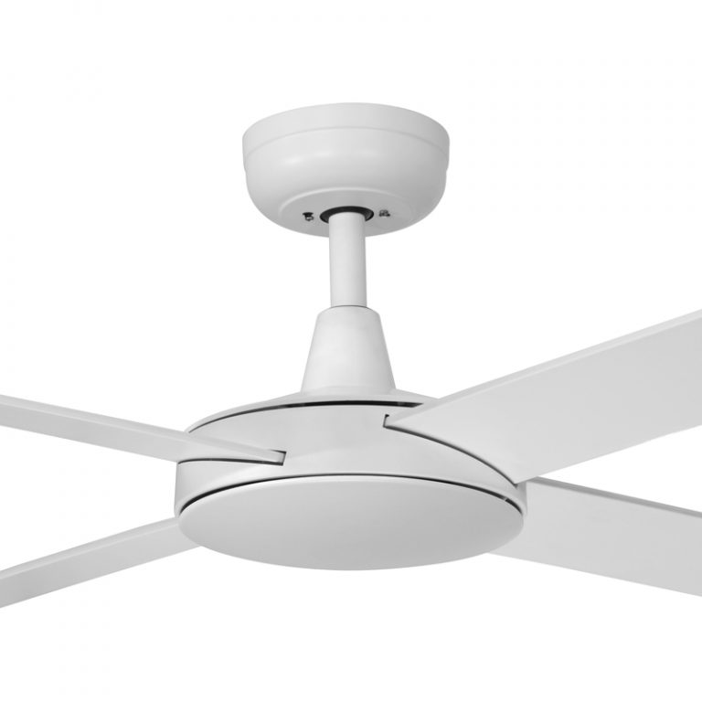 Eco Silent DC Ceiling Fan with Remote White 48"