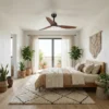 fanco-eco-style-dc-ceiling-fan-with-led-light-black-koa-52-bedroom-fan