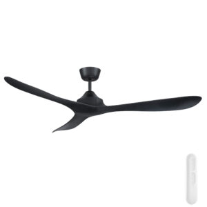 Mercator Juno DC Ceiling Fan with Remote - Black 56