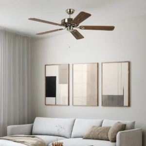eglo-waikiki-ac-ceiling-fan-52-inch-bronze-with-walnut-timber-blades-in-living-room