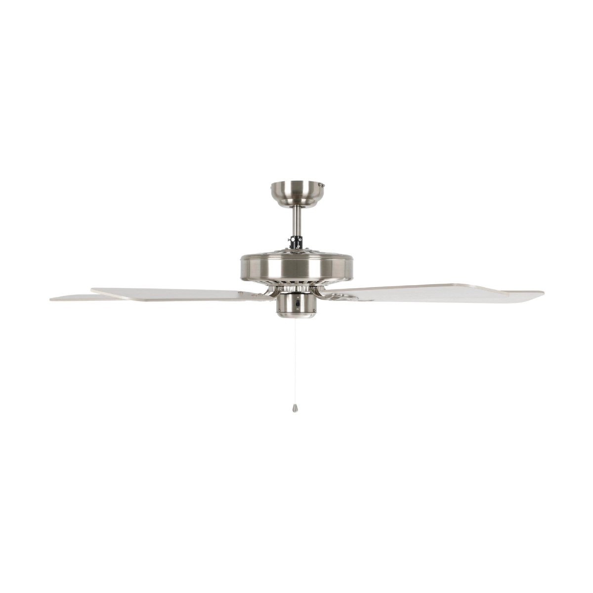 eglo-waikiki-ac-ceiling-fan-52-inch-satin-nickel-with-pale-oak-timber-blades-side-view