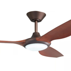 Three Sixty Delta DC 56" Ceiling Fan with LED Light in Oil Rubbed Bronze Motor