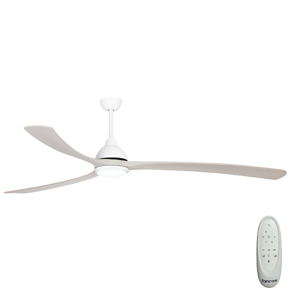 fanco-sanctuary-dc-ceiling-fan-with-cct-led-light-and-remote-control-white-92-inch