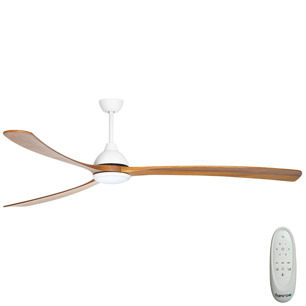 fanco-sanctuary-dc-ceiling-fan-with-cct-led-light-and-remote-control-white-with-teak-blades-92-inch