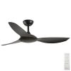 Claro Glider DC Ceiling Fan - Black 52