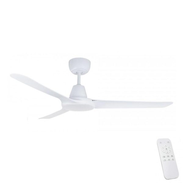 spyda ec ceiling fan by ventair 50 inch white