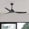 Claro Whisper DC Ceiling Fan - Black 58