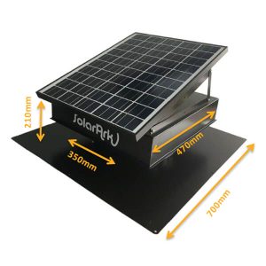 Solar Ark Roof Ventilation SAV40T Dimensions