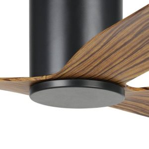 elgo-iluka-low-profile-dc-ceiling-fan-52-black-timber-closeup