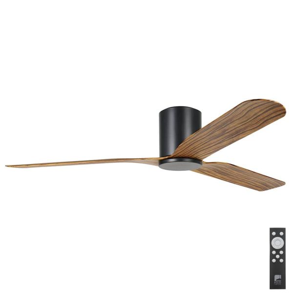 elgo-iluka-low-profile-dc-ceiling-fan-60-black-timber-remote
