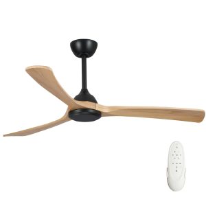 fanco-sanctuary-52-black-motor-natural-blades-with-remote