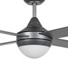Eglo Stradbroke 52 inch DC Ceiling Fan with E27 Light Titanium Motor