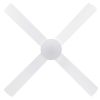 Eglo Stradbroke DC Ceiling Fan Blade LED Light 52 inch White