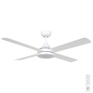 Eglo Stradbroke DC Ceiling Fan with Remote LED Light 48 inch White