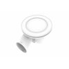 IXL ducted Ventflo 200 exhaust fan with LED light with round white cover