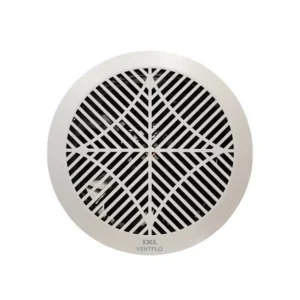 IXL Eco Ventflo 250 Exhaust Fan with Round Cover - White