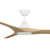 Calibo Cloudfan DC Ceiling Fan 48 inch White with Light Timber Blades Motor