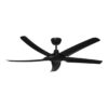 Domus Hover DC Ceiling Fan Black 56 inch