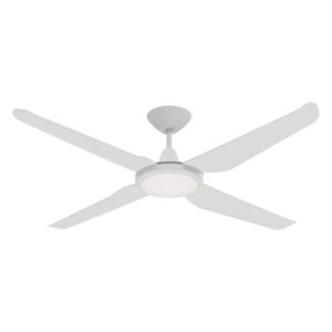 Domus Motion DC Ceiling Fan with LED Light White 52"