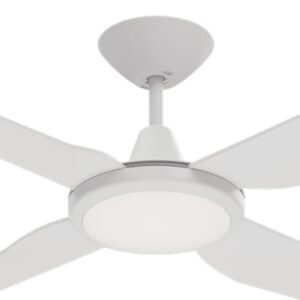 Domus Motion DC Ceiling Fan with LED Light White 52" Motor