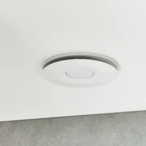 fanco-hybrid-ceiling-exhaust-fan-with-led-light-round-white-bathroom-closeup