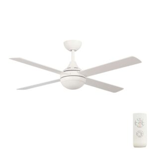 Claro Cooler AC with CCT LED and Remote in White 52"