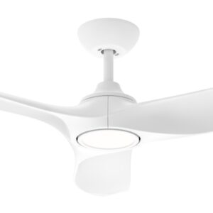 Hunter Pacific Evolve Ceiling Fan DC 60" with LED Light White Motor