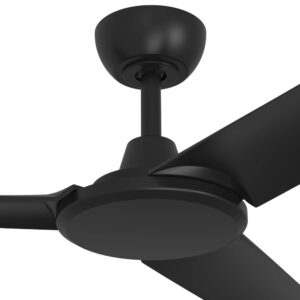 Three Sixty FlatJET 3 Blades DC 52-inch Ceiling Fan in Black Motor