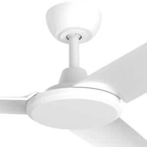 Three Sixty FlatJET 3 Blades DC 52-inch Ceiling Fan in White Motor