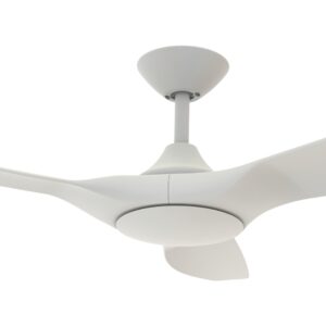 Domus Strike DC Ceiling Fan in White 48" Motor